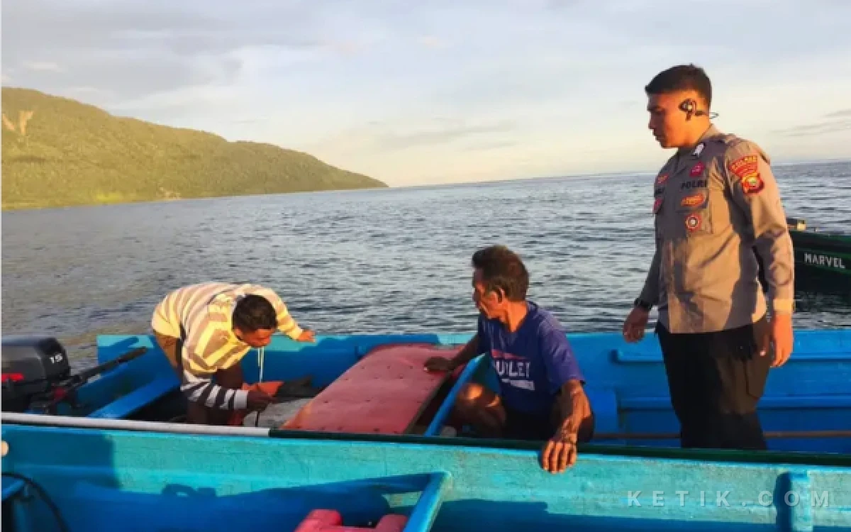 Thumbnail Berita - Bhabinkamtibmas Polres Halsel Temukan Longboat Hilang lewat Deteksi Cepat