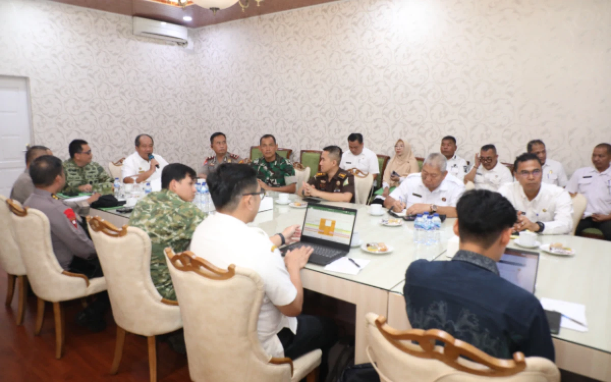 Thumbnail Berita - Kuatkan Sinergi Rehabilitasi Pascabencana, Bupati Asahan Terima Kunjungan Satgas PRR