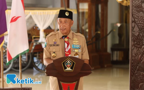 Thumbnail Ketua Kwarda Jatim Arum Sabil Apresiasi 5 PTN Terima Mahasiswa Baru Jalur Pramuka