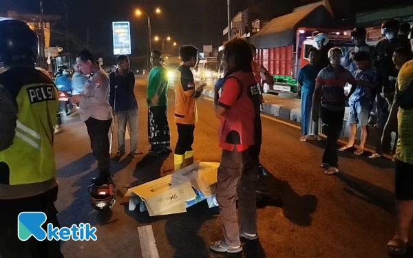 Thumbnail Berita - Pengendara Motor Tewas di Bypass Mojokerto, Jadi Korban Tabrak Lari