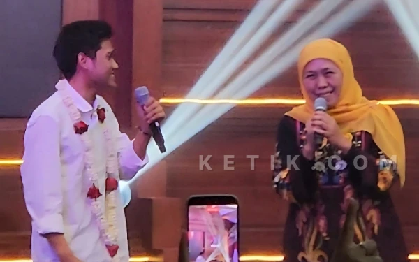 Thumbnail Berita - Duet “Keramat” Bareng Khofifah, Valen DA7: Masya Allah…!!