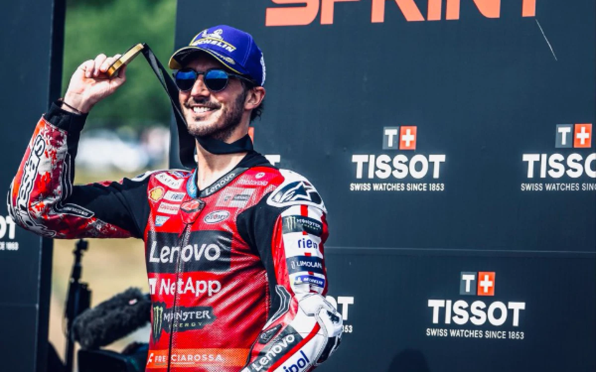 Thumbnail Berita - Menangi Sprint Race GP Ceko, Pecco: Masalah Belum Selesai