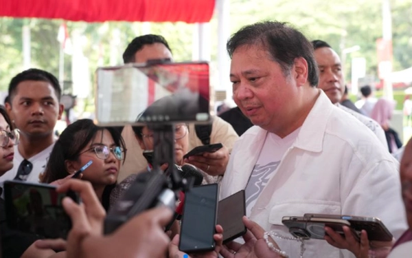 Thumbnail Berita - Airlangga Bantah Sri Mulyani Mundur