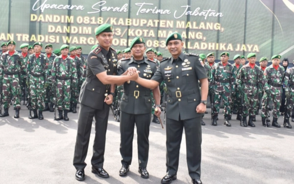 Letkol Czi Bayu Nugroho Jabat Dandim 0818/Kabupaten Malang-Batu