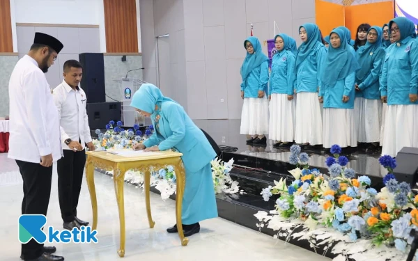 Thumbnail Berita - Mardiana Bopeng Helmi Resmi Nahkodai GOW Halmahera Selatan