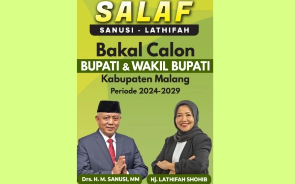 Thumbnail Peluang Sanusi-Lathifah Jadi Paslon Tunggal di Pilbup Malang Kian Menguat