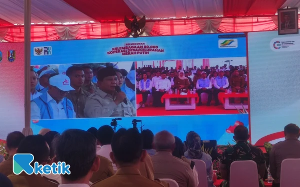 Gubernur Jatim Hadiri Peluncuran 80 ribu Koperasi Merah Putih Serentak Nasional di Tuban