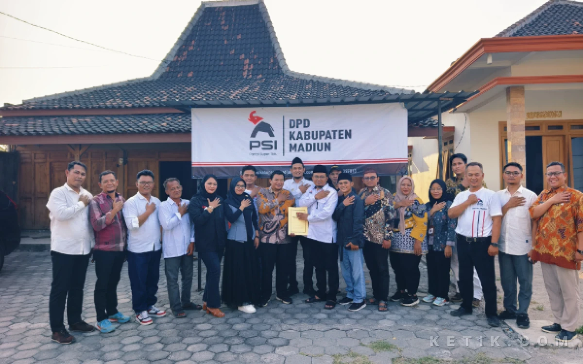 Thumbnail Berita - Terima Visitasi dari KPU, PSI Kabupaten Madiun: Kami Usulkan Perubahan Dapil