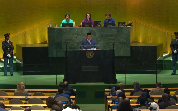 Thumbnail Berita - Prabowo Singgung Perubahan Iklim, Ungkap Rencana Bangun Giant Sea Wall