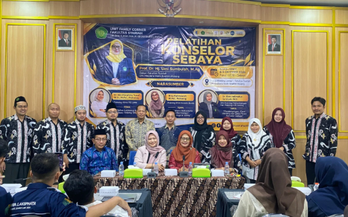 Thumbnail Berita - Pelatihan Konselor Sebaya Fakultas Syariah UIN Malang Bekali Mahasiswa Keterampilan Mendengar dan Mendampingi
