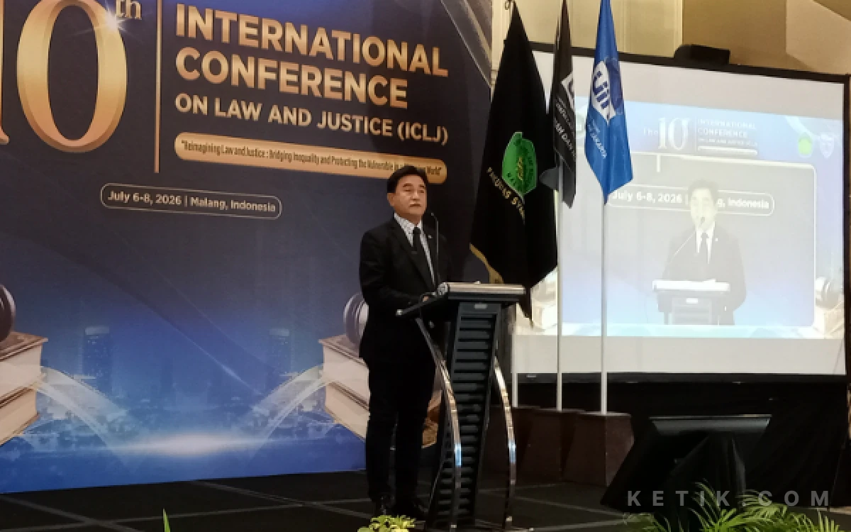 Thumbnail Berita - Di ICLJ 2026, Yusril Ihza Dorong Akademisi Rumuskan Rekomendasi Hukum untuk Indonesia