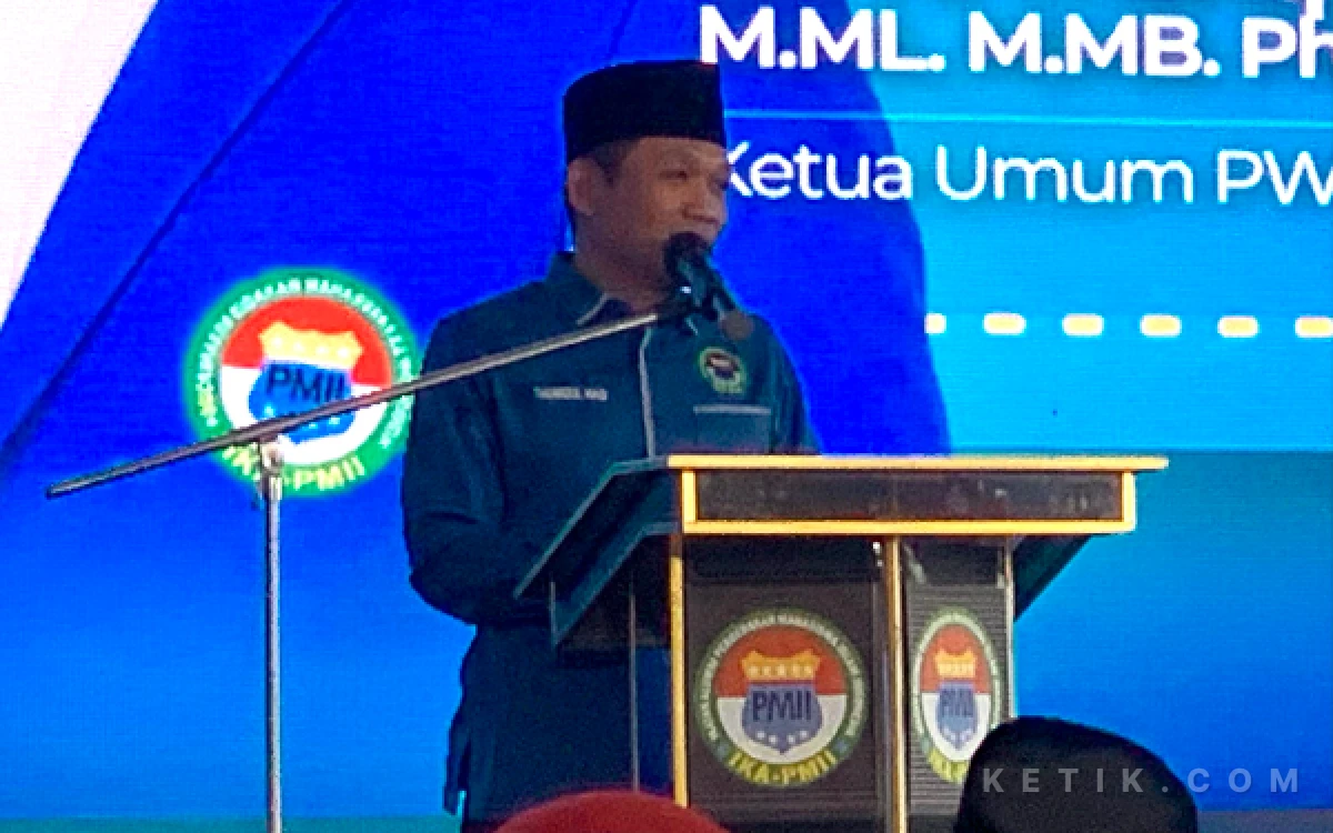 Thumbnail Berita - Cak Thoriq Singgung Lost Generation, IKA PMII Jatim Siap Evaluasi Pola Kaderisasi