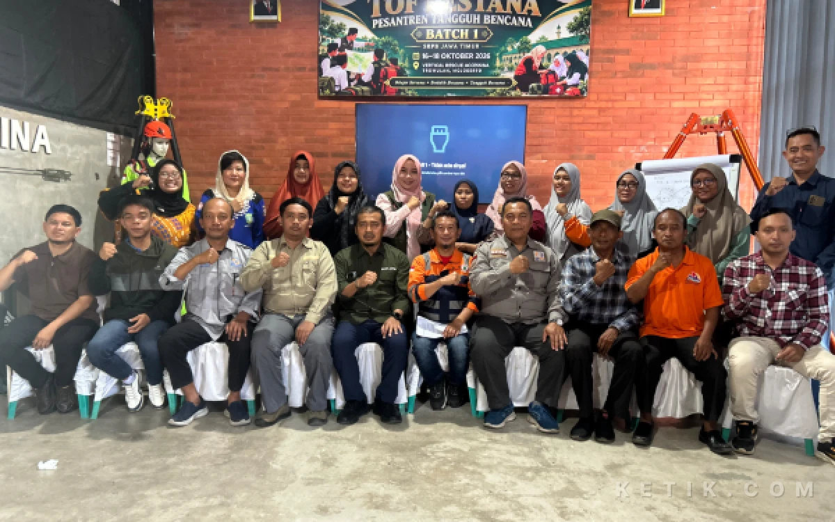Thumbnail Berita - Siapkan Pesantren Tangguh Bencana, Kolaborasi SRPB Jatim dan Yayasan Resilien Indonesia Cetak Fasilitator Relawan