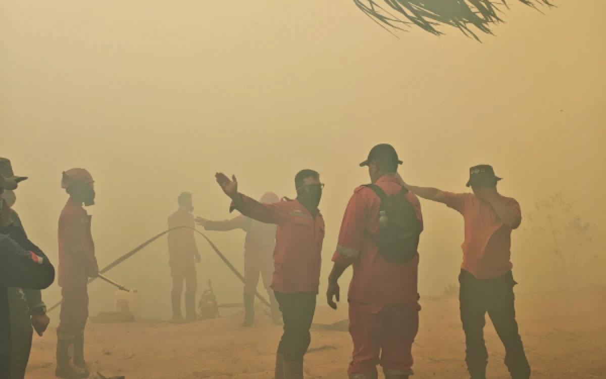 Thumbnail Berita - Akhir September 2026, Gelombang Uap Panas dan Kabut Asap Ancam Nyawa Jutaan Warga Palembang