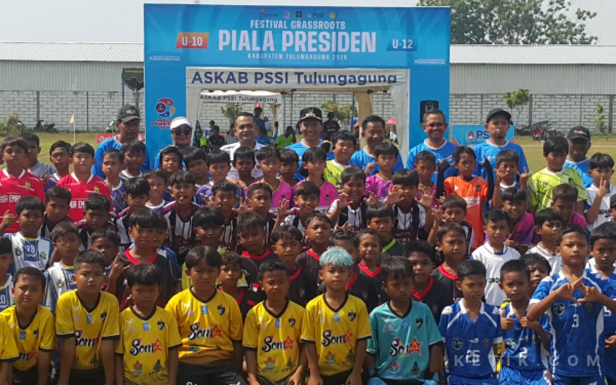 Thumbnail Berita - Festival Grassroots Piala Presiden U10 dan U12 Resmi Digelar di Tulungagung