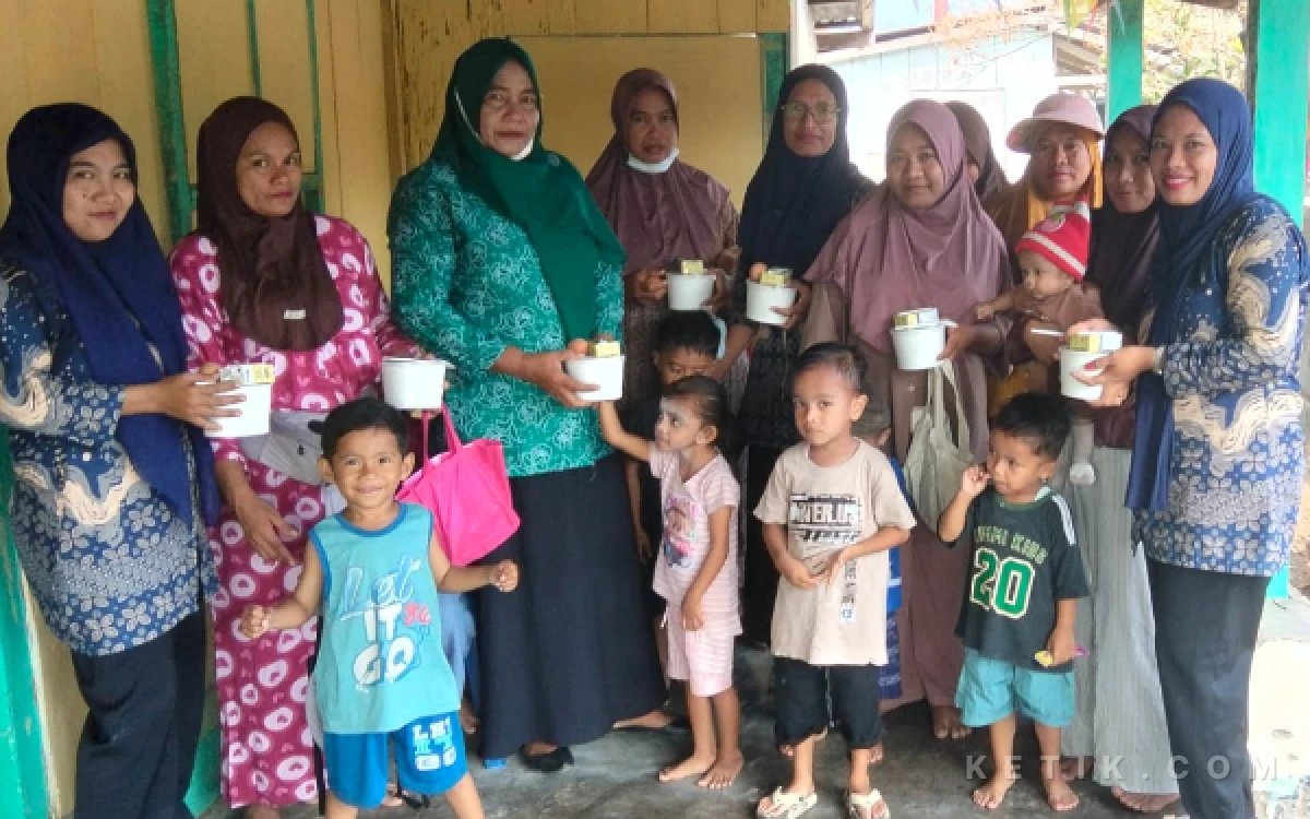 Thumbnail Berita - Tekan Risiko Stunting, PKK Desa Sambiki Halmahera Selatan Sasar 160 Anak