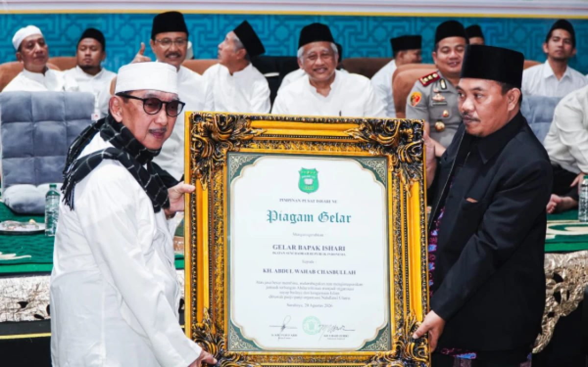 Thumbnail Berita - Jelang Muktamar NU di Tambakberas, Mbah Wahab Dianugerahi Gelar Bapak ISHARI