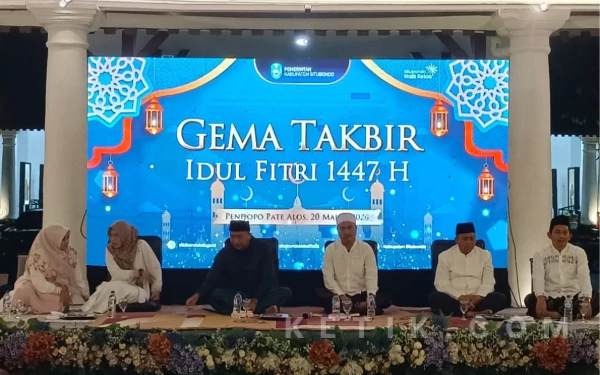 Gema Takbir Idulfitri Berkumandang di Pendopo Pate Alos Besuki Situbondo