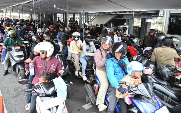 Arus Balik Pelabuhan Ketapang Meningkat, 16 Buffer Zone Disiapkan Antisipasi Puncak 26–29 Maret