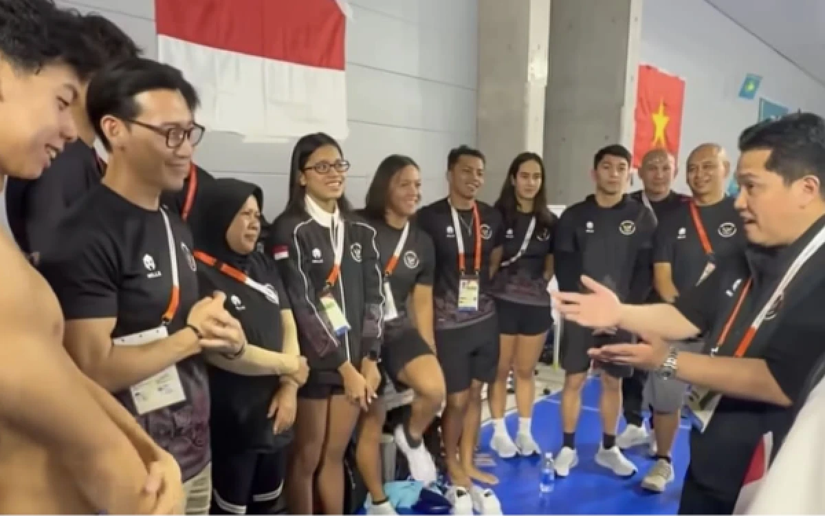 Thumbnail Berita - Erick Thohir Semangati Atlet Indonesia di Asian Games 2026, Peraih Emas Dapat Bonus Rp3 Miliar
