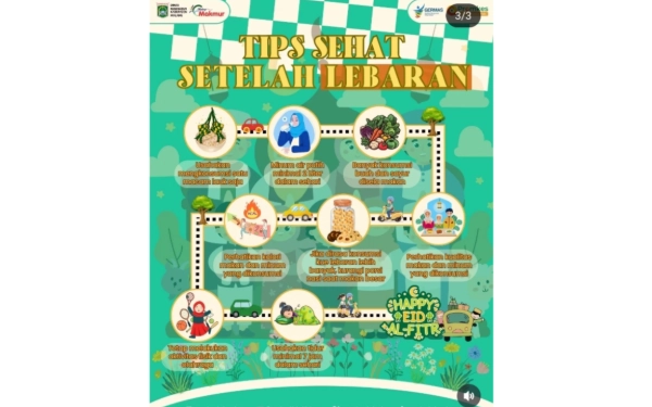 Thumbnail Dinkes Kabupaten Malang Bagikan Tips Sehat setelah Lebaran, Yuk Disimak