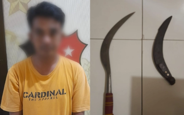 Rebutan Pelanggan, Pedagang Daging Babi di Pakisaji Malang Ini Bacok Tetangganya