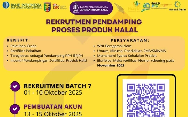Thumbnail Berita - ITERA Buka Rekrutmen Pendamping Proses Produk Halal (PPH) Batch 7, Gratis dan Berinsentif