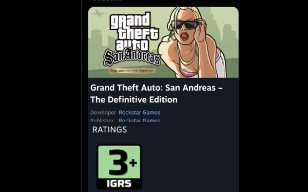 Komdigi Pastikan Label IGRS di Platform Steam Ilegal, Game Dewasa Malah Ditandai 3+