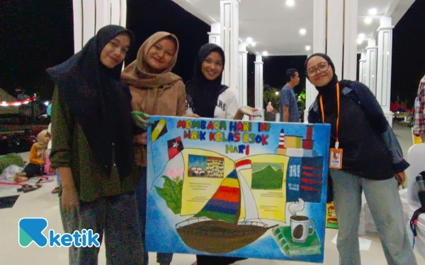 Festival Literasi, Puluhan SMA dan SMK Situbondo Ikut Lomba Mural di Atas Kanvas