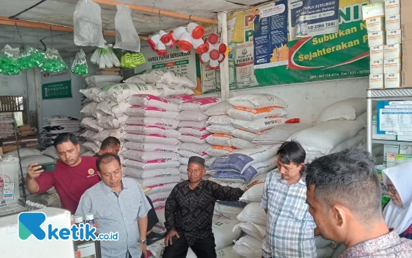 Tim KP3 Nagan Raya Sidak Kios Pupuk Bersubsidi, Ini Hasilnya