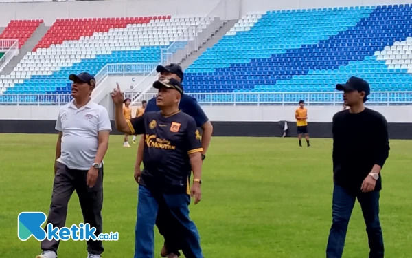 Thumbnail Cek Stadion Kanjuruhan, Bupati Sanusi Pastikan Kabupaten Malang Siap Gelar Porprov Jatim 2025