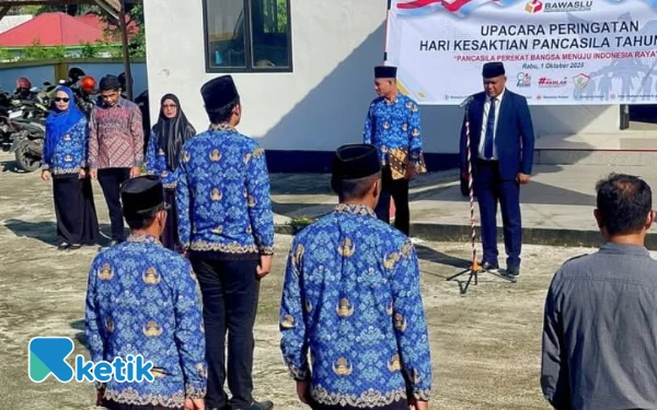 Bawaslu Halsel Peringati Hari Kesaktian Pancasila, Teguhkan Komitmen Kawal Demokrasi