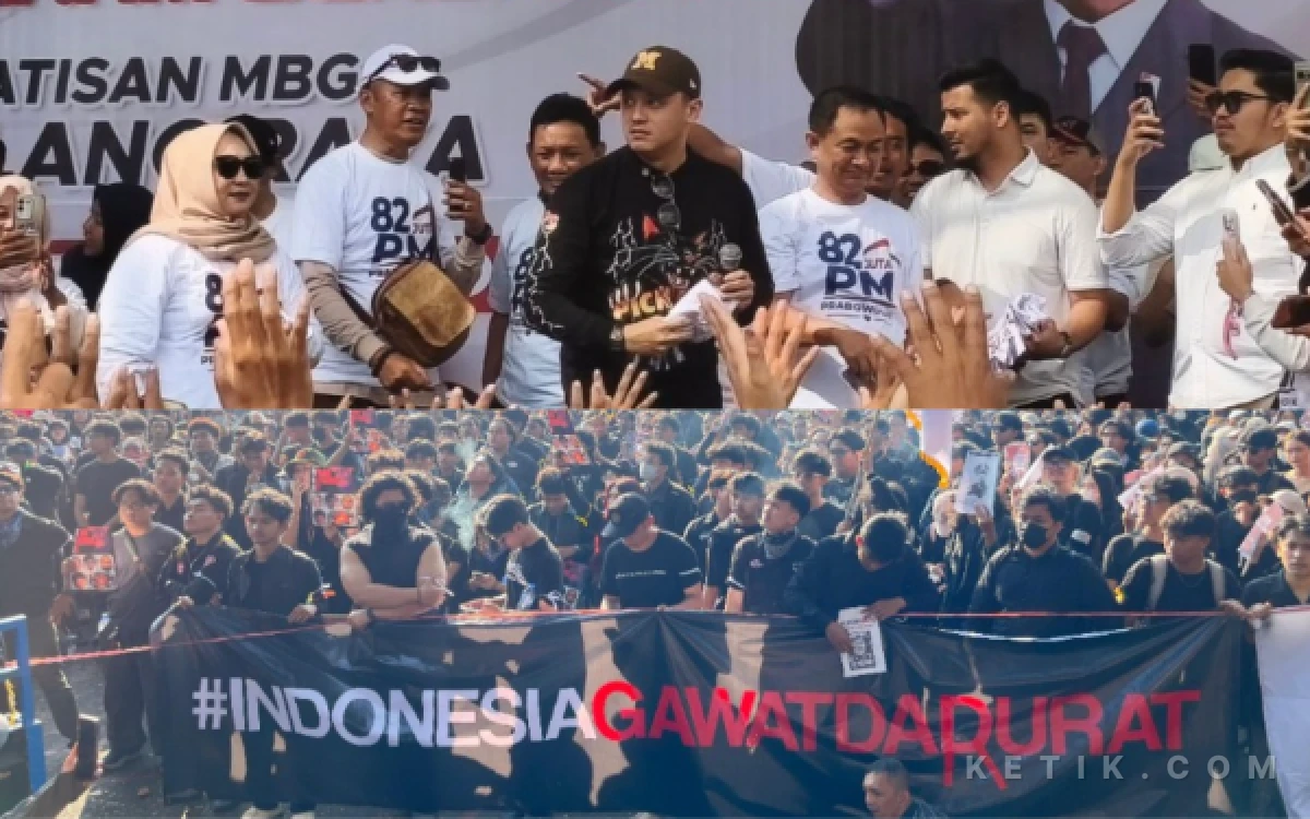 Thumbnail Berita - Kontras Aksi MBG di Kota Malang: Mahasiswa Turun dengan Keresahan, Tandingan Didukung Mobilisasi Partai