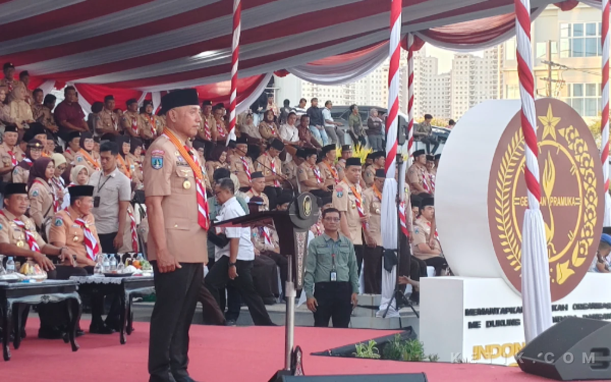 Thumbnail Berita - Unesa Berikan Beasiswa Bagi Anggota Pramuka, Rektor Nurhasan: Semoga Perguruan Tinggi Lain Menyusul