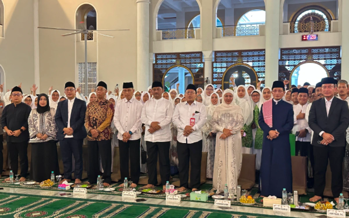 Foto Rangkaian acara IGIC 2026 dihadiri oleh Gubernur Jawa Timur, Khofifah Indar Parawansa. (Foto: Humas UIN Malang)