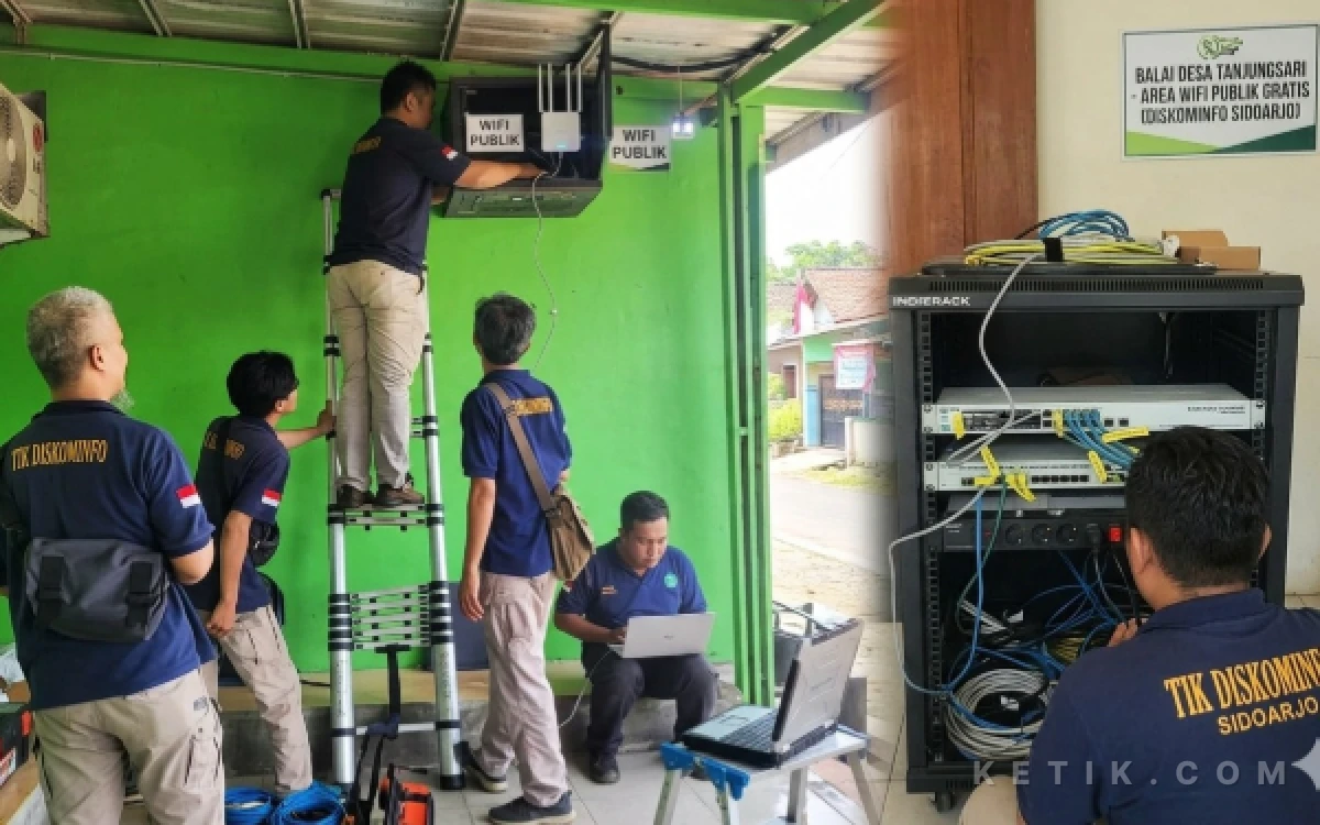 Thumbnail Berita - Pasang WiFi Publik, Pemkab Sidoarjo Tekan Risiko Jaringan Tidak Aman, Transaksi Digital Meningkat