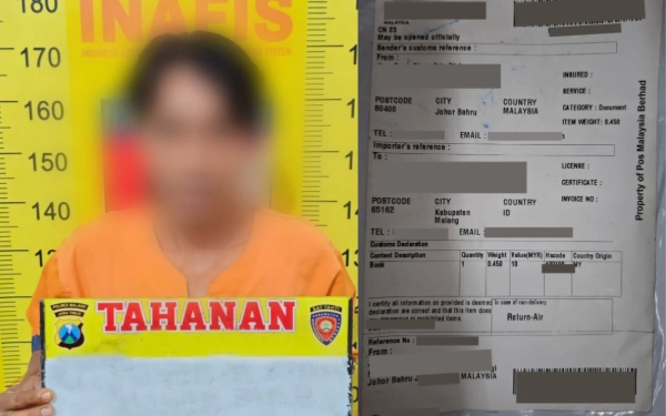 Thumbnail Polres Malang Bongkar Pengiriman Ganja 300,23 Gram dari Malaysia, Pelaku Dibekuk di Bali