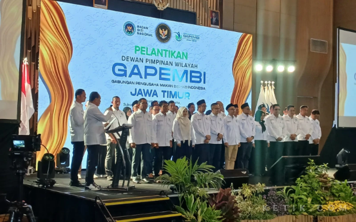 Thumbnail Berita - Resmi Dilantik di Malang, GAPEMBI Jatim Siap Jadi Pilar Program Makan Bergizi Nasional