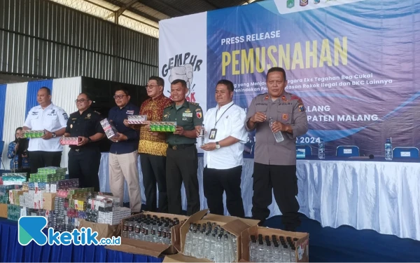 Thumbnail Bea Cukai dan Pemkab Malang Musnahkan Lebih dari 6 Juta Batang Rokok Ilegal