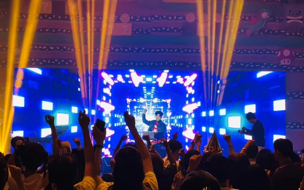 Manjakan Keluarga, Mercure Surabaya Grand Mirama Sukses Sulap Malam Tahun Baru Jadi Dunia Game