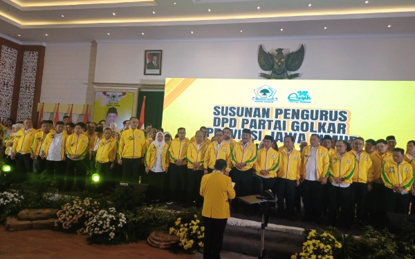 Thumbnail Berita - Ini Daftar Lengkap Pengurus DPD Golkar Jatim 2025-2030! Siapa Saja?