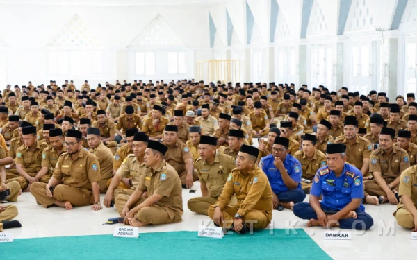 Bassam Himpun ASN di Masjid Agung Alkhairaat, Ramadan Diminta Jadi Momentum Perbaiki Diri