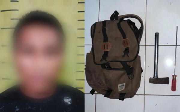 Thumbnail Berita - Curi Rokok hingga Uang di Pasar, 2 Remaja Bawa Kapak Diamankan Polres Malang