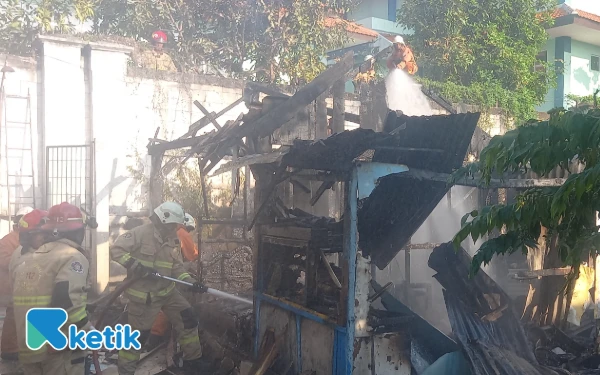 Thumbnail Berita - Ceroboh Ganti LPG Kompor, Rumah Janda Ludes, Pemilik Luka Bakar dan Mahasiswa UINSA Tersetrum