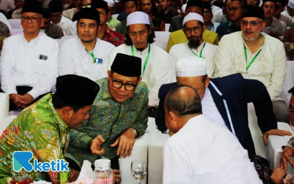 Thumbnail Bersama Gus Salam dan Bupati Subandi, Gus Imin Pimpin Groundbreaking Gedung Ponpes Al Khoziny Rp125 M