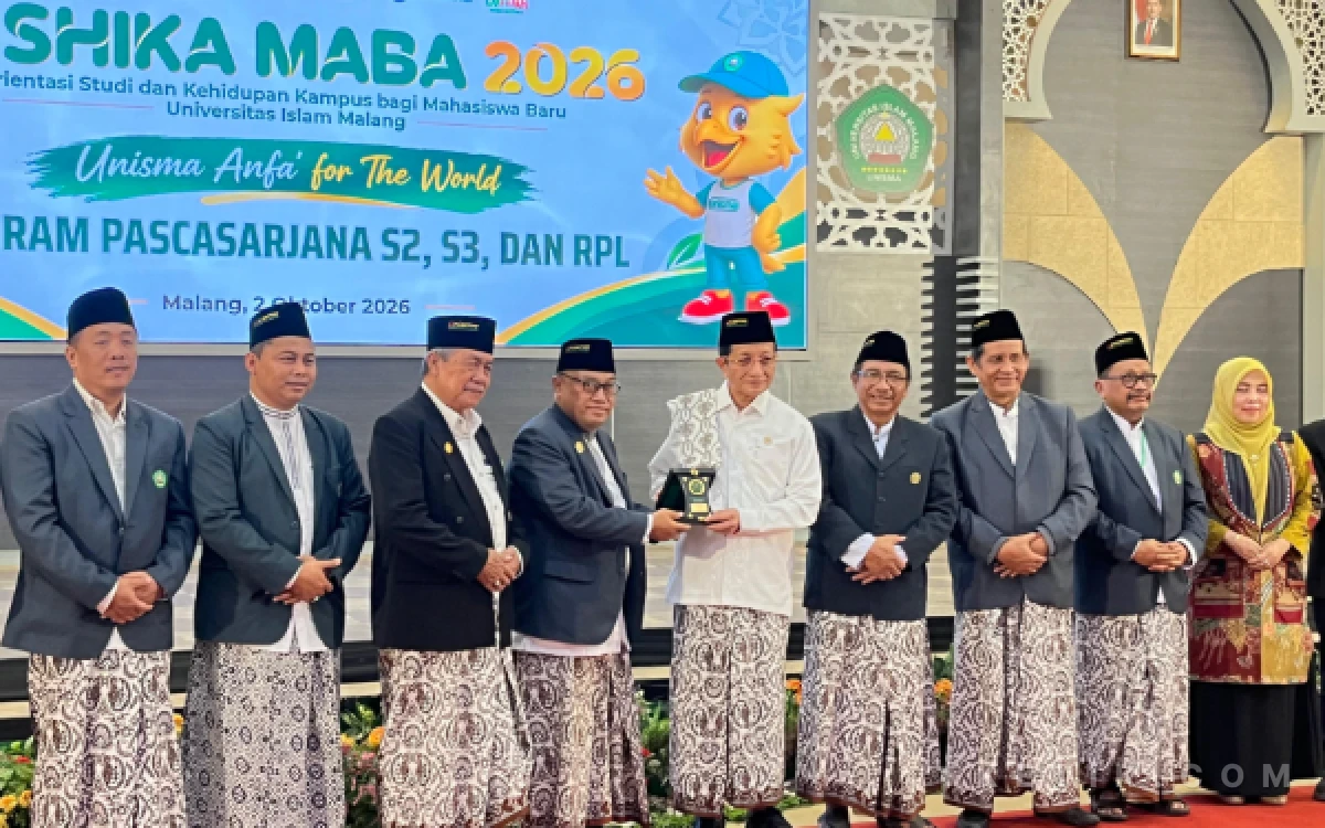 Thumbnail Berita - Sapa Maba Pascasarjana Unisma, Menag Bawa Pesan Kuliah Bukan Sekadar Cari Duniawi