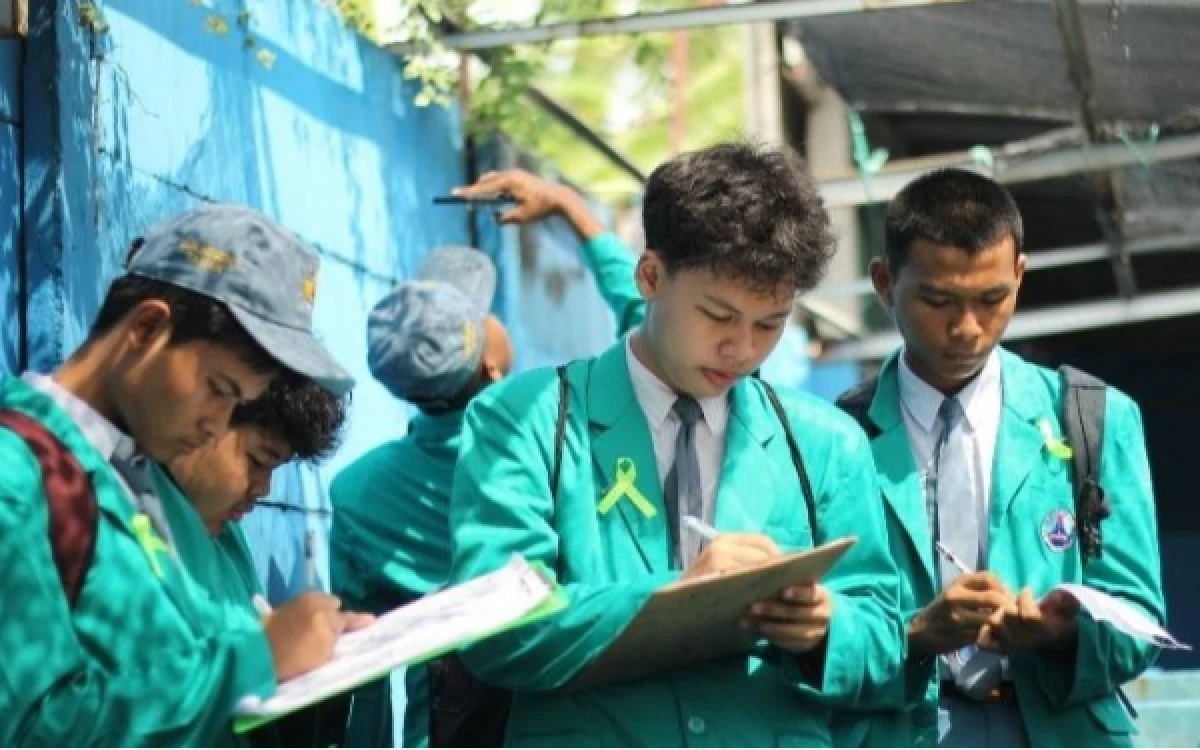 Foto Materi budidaya ikan lele (Foto : Mahasiswa PSDKU UB Kediri)
