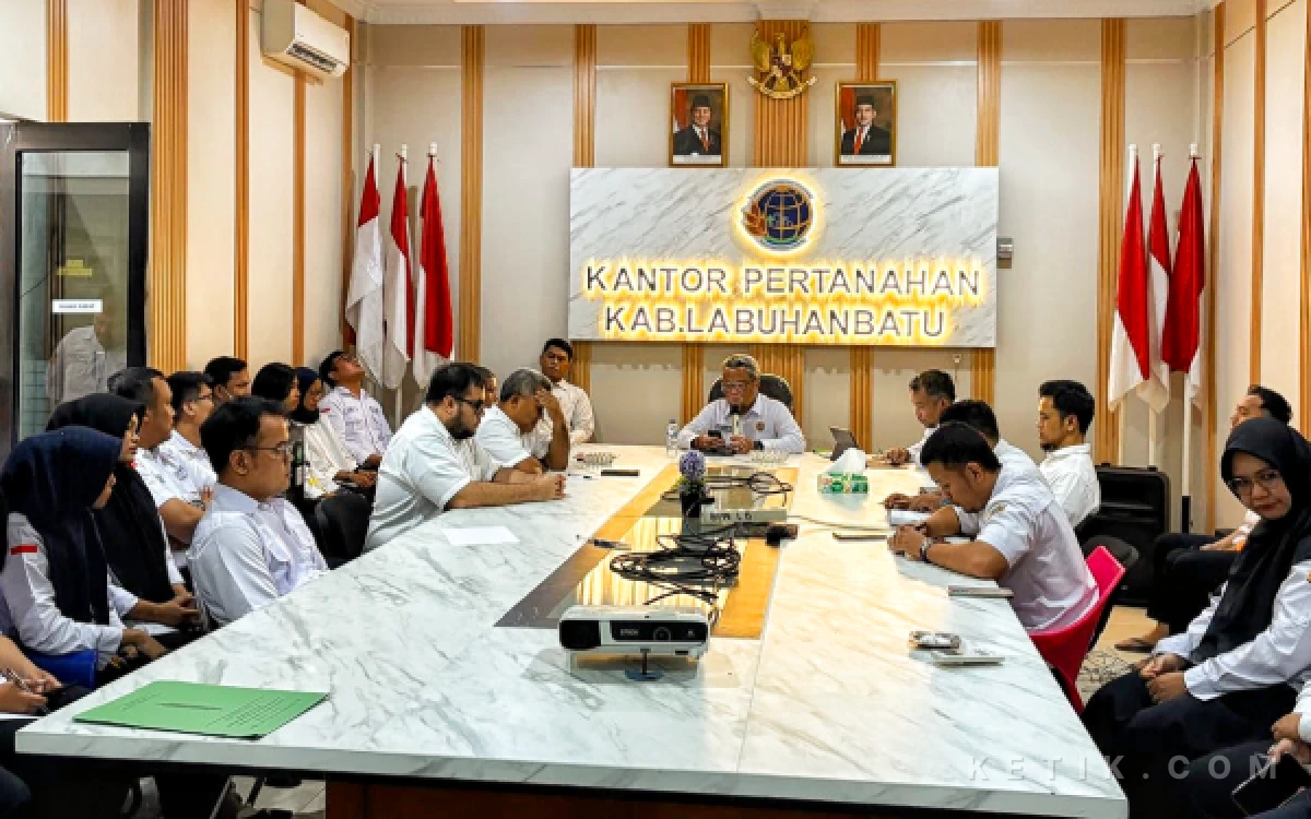 Thumbnail Berita - Kantah Labuhanbatu Genjot Percepatan Sertifikat Tanah Wakaf