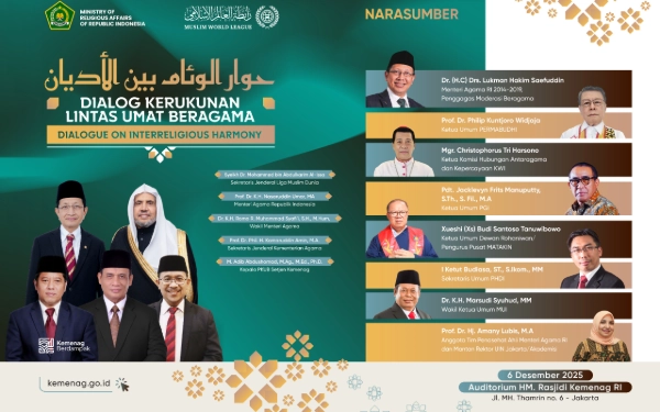 Thumbnail Berita - Menag dan Sekjen Muslim World League Dijadwalkan Buka Dialog Lintas Agama Bertema Ekologi