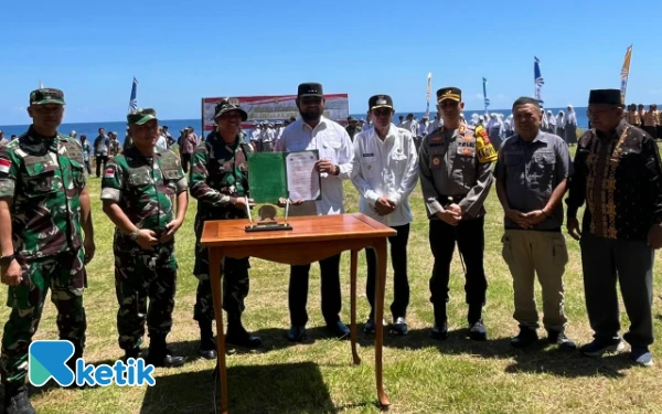 Thumbnail Berita - TMMD ke-125 Kabupaten Halmahera Selatan Resmi Mulai